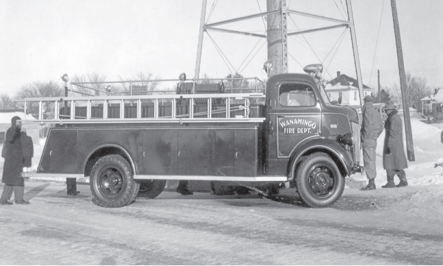 Wanamingo Fire Department historical apparatus photo
