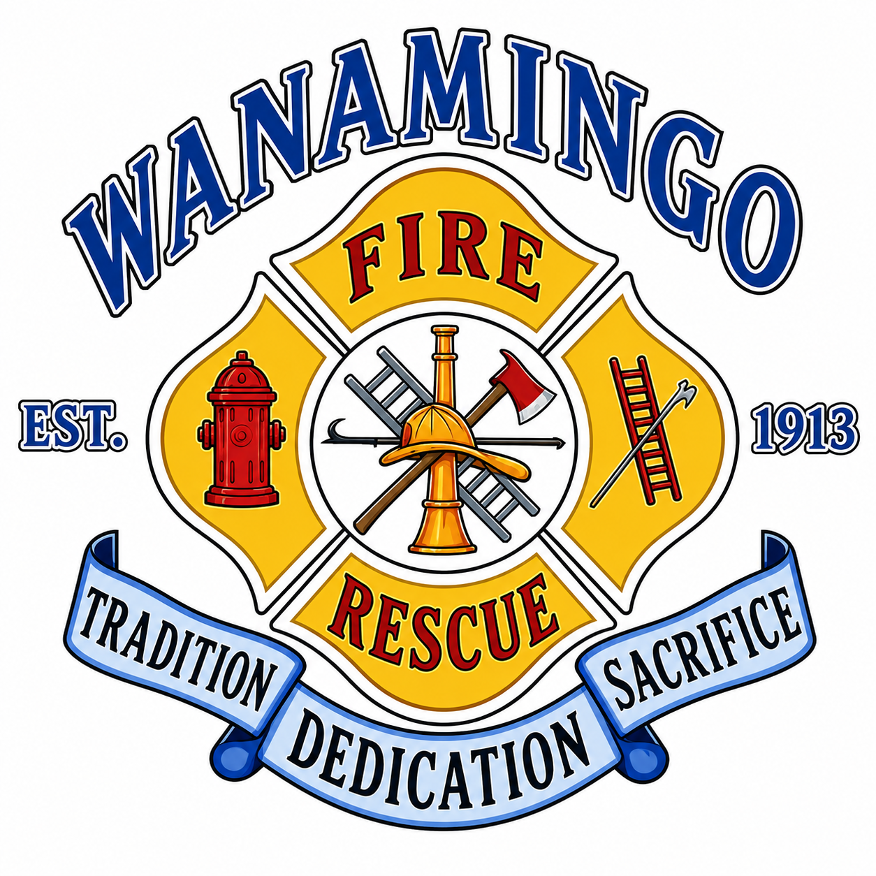 Wanamingo Fire and Rescue logo
